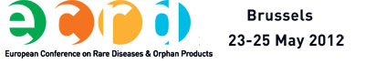 European Conference on Rare Diseases and Orphan Products 2012